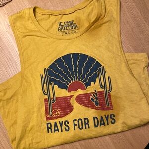 NBW Iconic Arizona gold tank top